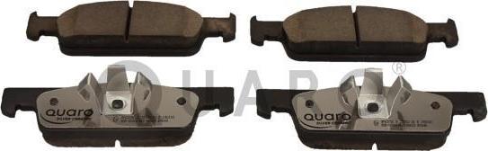 QUARO QP6205C - Fren balata seti, diskli fren parts5.com