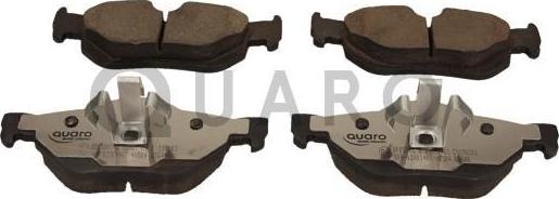 QUARO QP0520C - Комплект спирачно феродо, дискови спирачки parts5.com