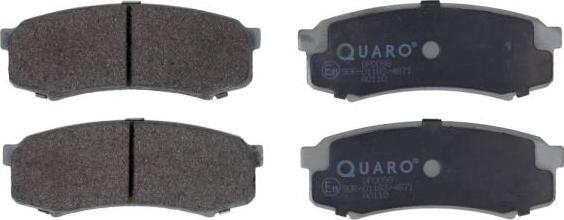 QUARO QP0098 - Fékbetétkészlet, tárcsafék parts5.com