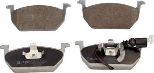 QUARO QP0086 - Brake Pad Set, disc brake parts5.com