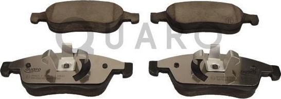 QUARO QP0827C - Sada brzdových destiček, kotoučová brzda parts5.com