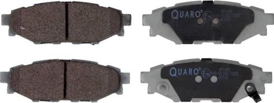 QUARO QP1485 - Σετ τακάκια, δισκόφρενα parts5.com