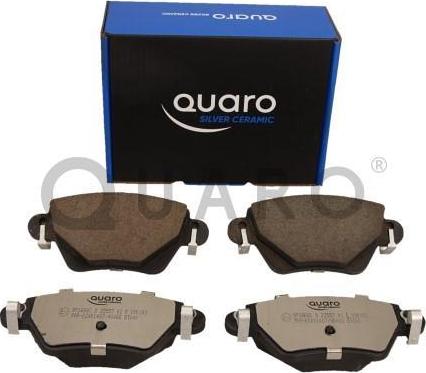 QUARO QP1666C - Тормозные колодки, дисковые, комплект parts5.com