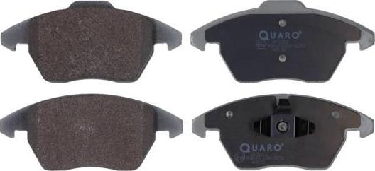 QUARO QP1022 - Fékbetétkészlet, tárcsafék parts5.com