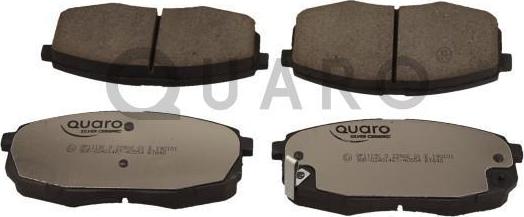 QUARO QP1119C - Brake Pad Set, disc brake parts5.com