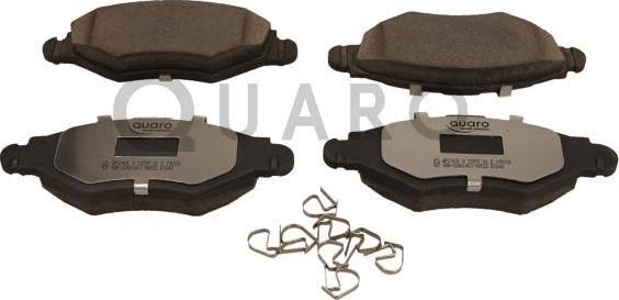 QUARO QP1243C - Brake Pad Set, disc brake parts5.com