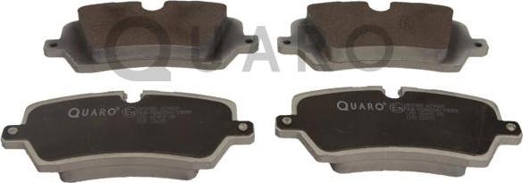 QUARO QP8380 - Fékbetétkészlet, tárcsafék parts5.com