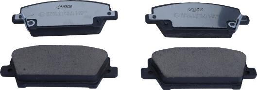 QUARO QP8372C - Brake Pad Set, disc brake parts5.com