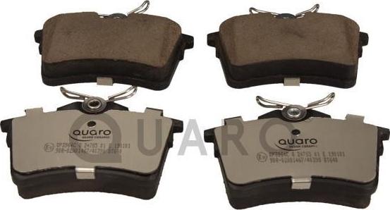 QUARO QP3964C - Set placute frana,frana disc parts5.com