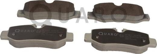 QUARO QP3069 - Fékbetétkészlet, tárcsafék parts5.com