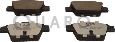 QUARO QP3025C - Brake Pad Set, disc brake parts5.com