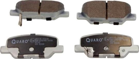 QUARO QP3175 - Juego de pastillas de freno parts5.com