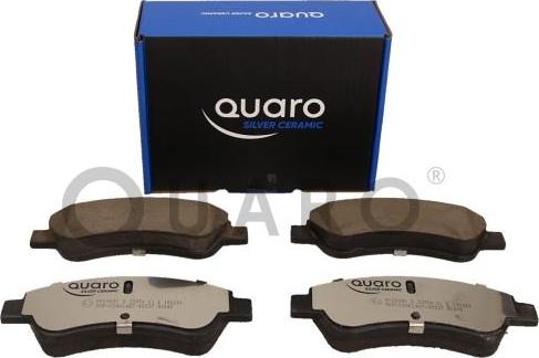 QUARO QP2989C - Sada brzdových destiček, kotoučová brzda parts5.com