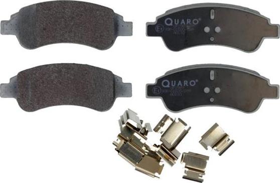 QUARO QP2989 - Komplet kočnih obloga, disk kočnica parts5.com