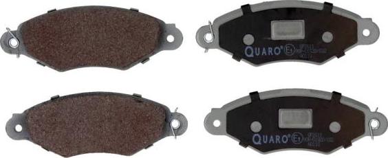 QUARO QP2611 - Brake Pad Set, disc brake parts5.com