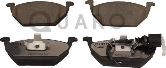 QUARO QP2226C - Sada brzdových platničiek kotúčovej brzdy parts5.com