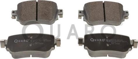 QUARO QP2730 - Fékbetétkészlet, tárcsafék parts5.com