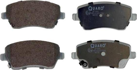 QUARO QP7494 - Set placute frana,frana disc parts5.com