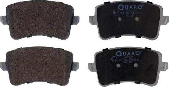 QUARO QP7525 - Set placute frana,frana disc parts5.com