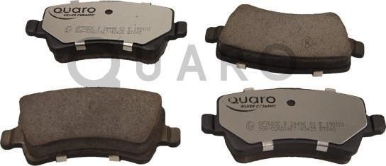 QUARO QP7660C - Set placute frana,frana disc parts5.com