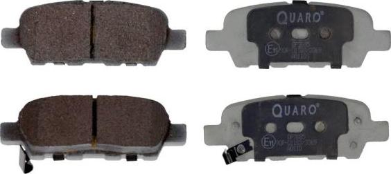 QUARO QP7685 - Brake Pad Set, disc brake parts5.com