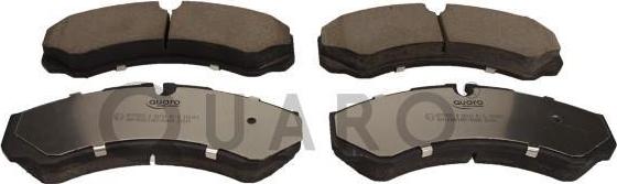 QUARO QP7259C - Brake Pad Set, disc brake parts5.com