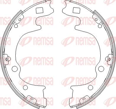 Remsa 4496.00 - Kočna čeljust parts5.com