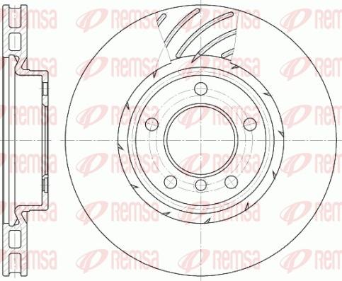 Remsa 6508.11 - Disc frana parts5.com