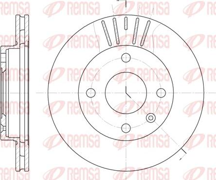 Remsa 6096.10 - Disc frana parts5.com