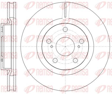 Remsa 61189.10 - Fren diski parts5.com