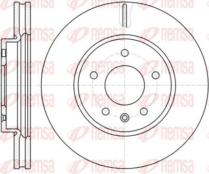 Remsa 61183.10 - Disc frana parts5.com