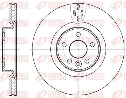 HELLA PAGID 8DD 355 119-131 - Disco de freno parts5.com