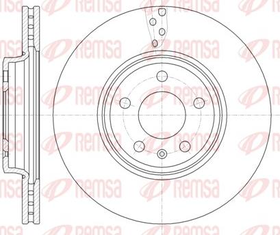 Remsa 61292.10 - Disco de freno parts5.com