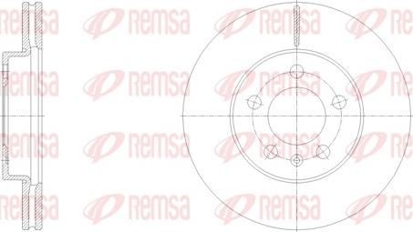 Remsa 62119.10 - Δισκόπλακα parts5.com