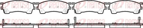 Remsa 0415.04 - Brake Pad Set, disc brake parts5.com