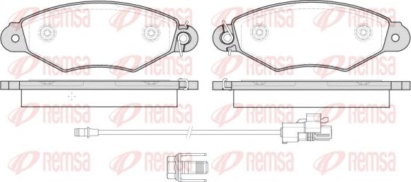 Remsa 0643.30 - Jarrupala, levyjarru parts5.com