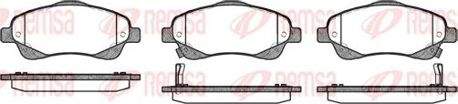 Remsa 1046.02 - Fren balata seti, diskli fren parts5.com