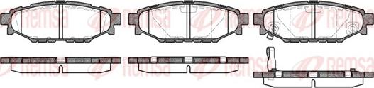 Remsa 1136.01 - Fren balata seti, diskli fren parts5.com