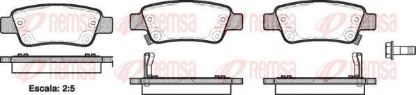 Remsa 1290.02 - Fékbetétkészlet, tárcsafék parts5.com