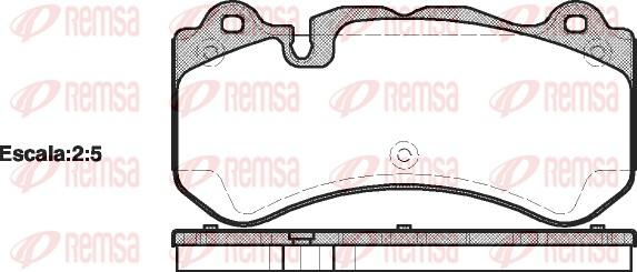 Mercedes-Benz A0004201505 - Piduriklotsi komplekt,ketaspidur parts5.com