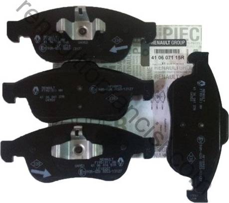 RENAULT 410607115R - Set placute frana,frana disc parts5.com