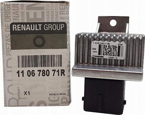 RENAULT 110678071R - Unidad de control, tiempo de incandescencia parts5.com