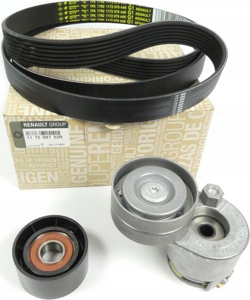 RENAULT 117209732R - Moniurahihnasarja parts5.com