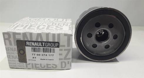 RENAULT 77 00 274 177 - Öljynsuodatin parts5.com