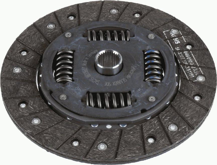 SACHS 1 862 265 031 - Clutch Disc parts5.com