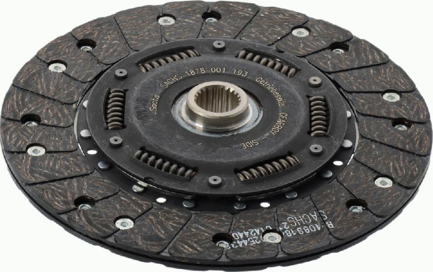 SACHS 1878 001 193 - Disc ambreiaj parts5.com