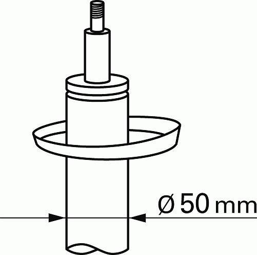 SACHS 314 011 - Amortizor parts5.com