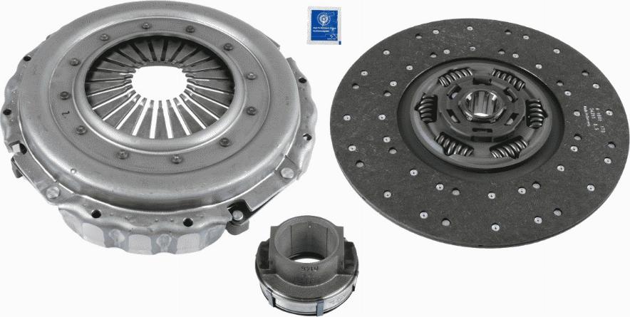 SACHS 3 400 700 466 - Σετ συμπλέκτη parts5.com