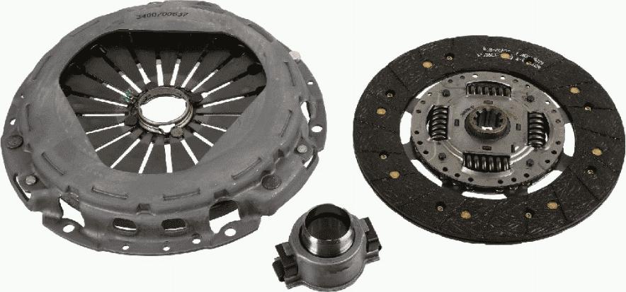 SACHS 3400 700 637 - Комплект сцепления parts5.com