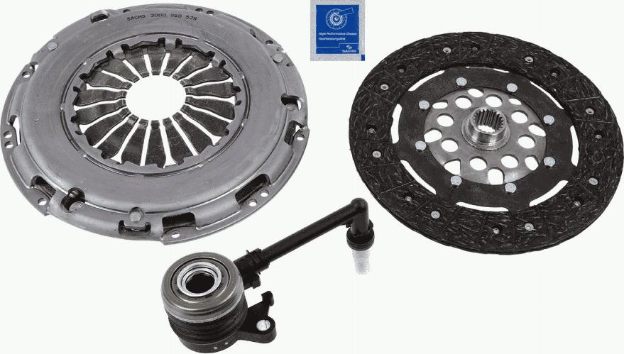 SACHS 3000 990 490 - Kit de embrague parts5.com